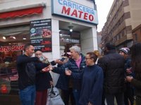 Carnicería 'Mateo' reparte en Calahorra 25 millones de euros del tercer premio