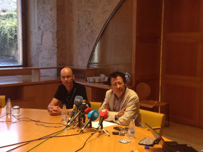 Director de la Alhambra, Reynaldo Fernández Manzano en rueda de prensa