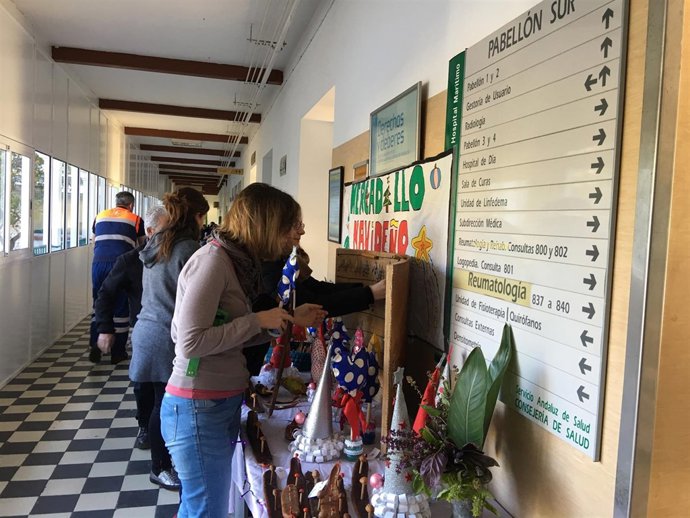 Mercadillo navideño unidad salud mental clínico