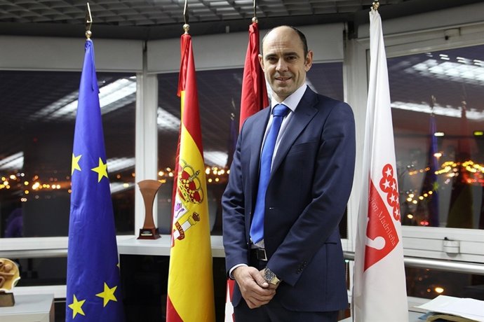 José Javier Hombrados, presidente de la Federación Madrileña de Balonmano