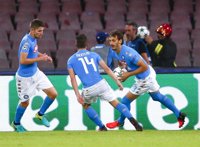 El Nápoles rescata un punto en Florencia para seguir en puestos de 'Champions'