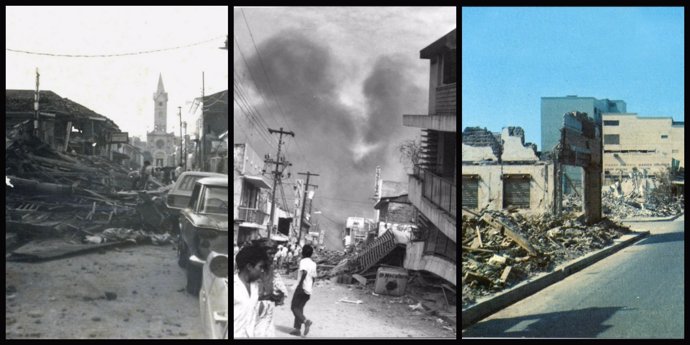 Managua, Nicaragua Terremoto 1972
