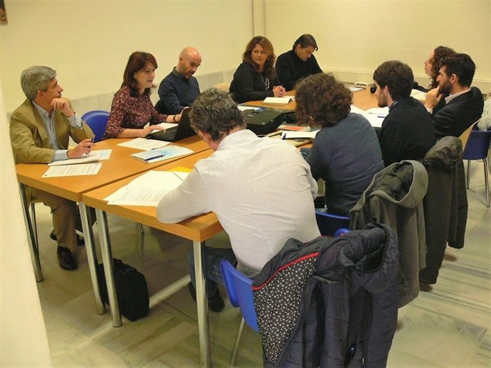 Reunión enla Oficina ITI de Diputación de Cádiz