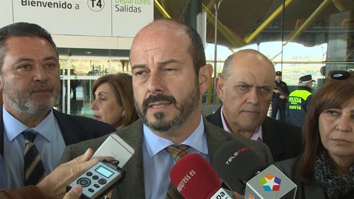 El consejero de Transporte, Vivienda e Infraestructuras de la Comunidad de Madri