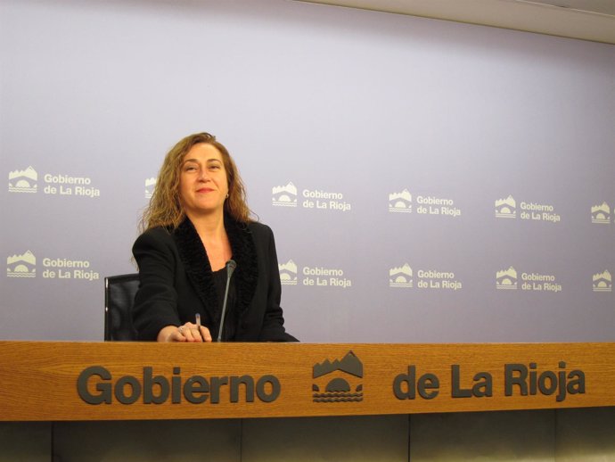La portavoz del Gobierno de La Rioja, Begoña Martínez, informa Consejo Gobierno