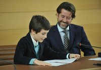 El 'Presidente por un día' pide más protección del medio ambiente y educación de calidad