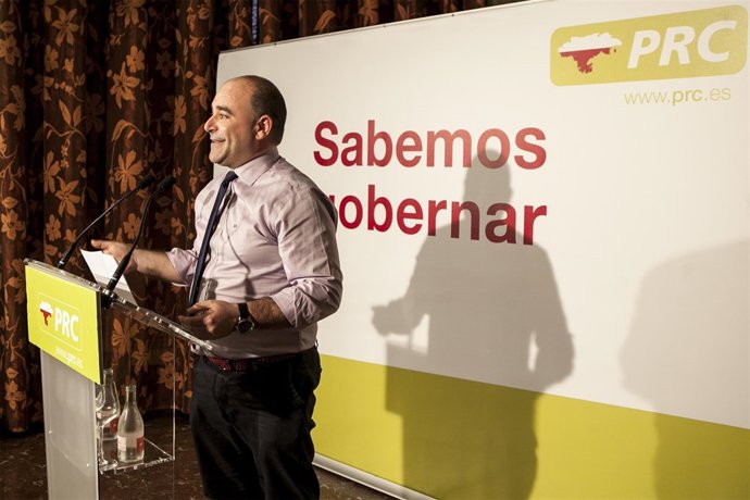 El portavoz del PRC, Pedro Diego