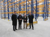 CajaSur colabora con Banco de Alimentos para la puesta en funcionamiento de la nueva nave