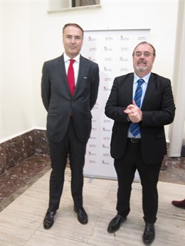 Oscar Calleja y Fernando Rey