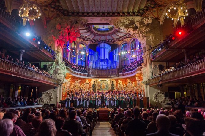 Concierto de Sant Esteve de los coros de l'Orfeó Català 