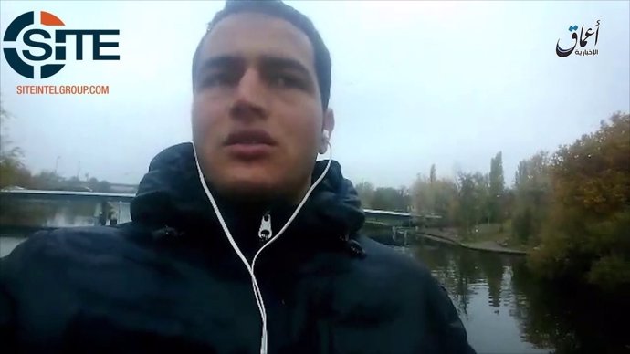 Anis Amri en un vídeo de Estado Islámico