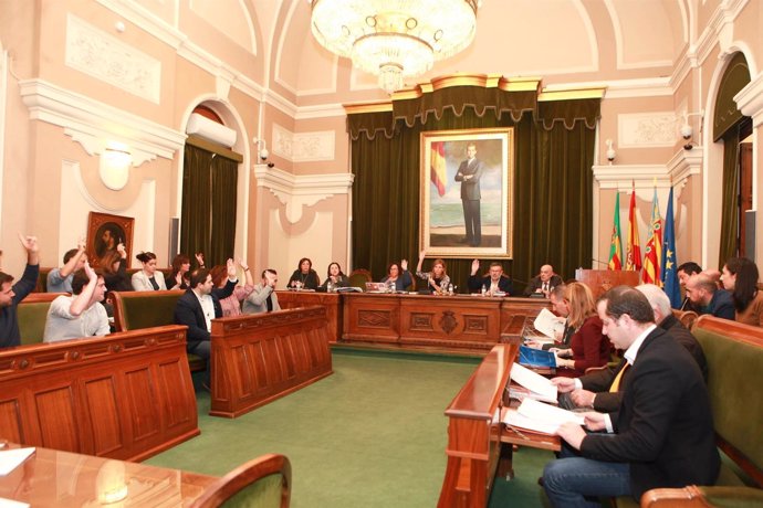 Pleno extraordinario en el Ayuntamiento de Castellón