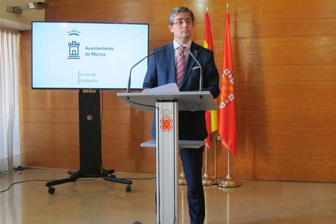 Jesús Pacheco en rueda de prensa