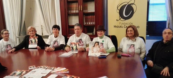 Representantes de 'Córdoba por el Derecho a la Vida' en la rueda de prensa