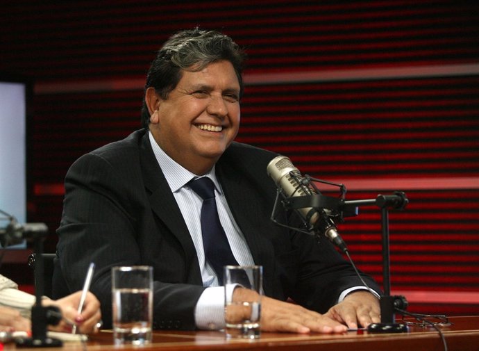 El presidente de Perú, Alan García.