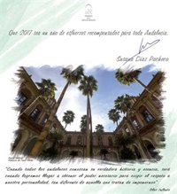 Susana Díaz felicita 2017 con una cita de Blas Infante, padre de la patria andaluza