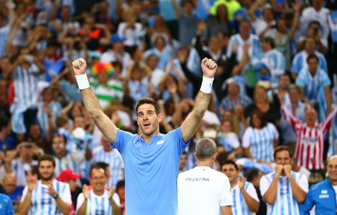 Un heroico del Potro fuerza el quinto partido en la final de Copa Davis ante Cro