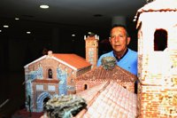El Círculo Cultural de Mojados (Valladolid) acoge una exposición de maquetas sobre edificios del municipio