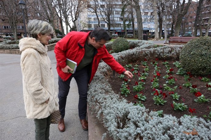 Un momento de la visita al parque de San Francisco