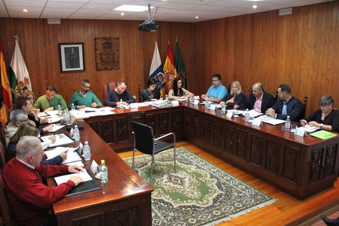 Pleno del Ayuntamiento de Moya 
