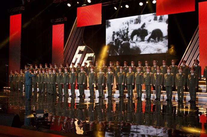 Imágenes de archivo del coro militar ruso fallecido en el accidente aéreo 