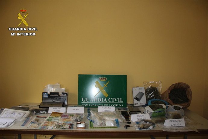 Cuatro detenidos en Operación Las Vegas en Melide y Arzúa.