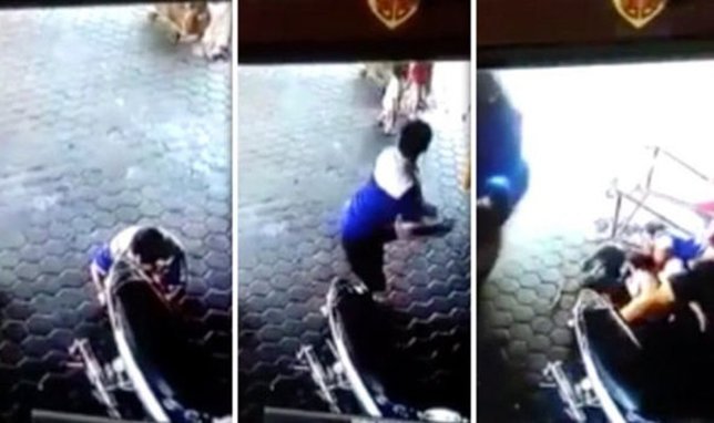 Héroe salva a dos niños