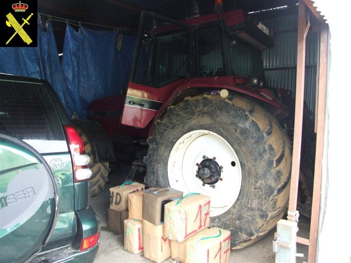 Droga y vehículos intervenidos en una operación en San Roque