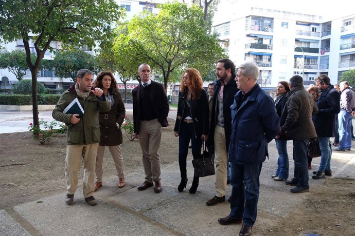 Muñoz visita los Jardines de Capuchinos