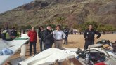 Una avioneta aterriza de emergencia en Las Teresit