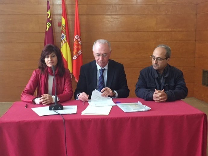 Imagen de la presentación de la firma del convenio