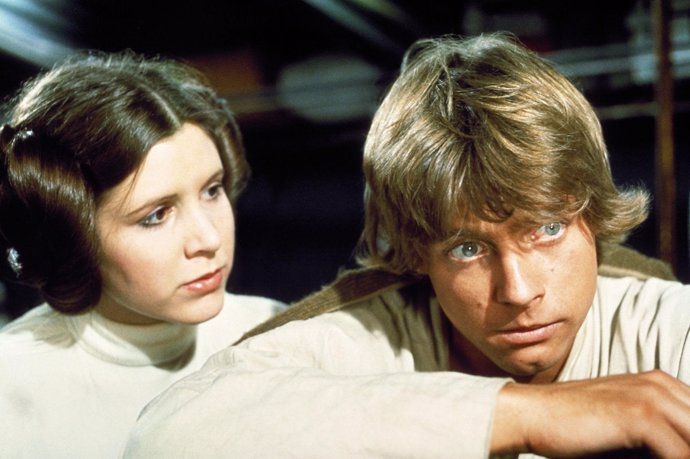 Leia y Luke Skywalker 