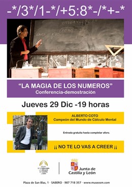 La magia de las Matemáticas, en el MSM