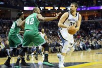 Un Marc Gasol 'All Star' cae ante Celtics y Abrines muestra su pericia exterior