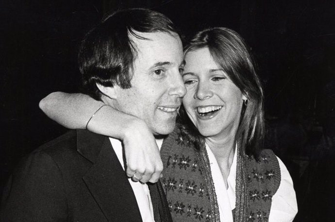 PAUL SIMON Y CARRIE FISHER