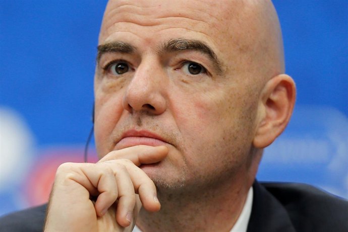 El presidente de la FIFA Gianni Infantino