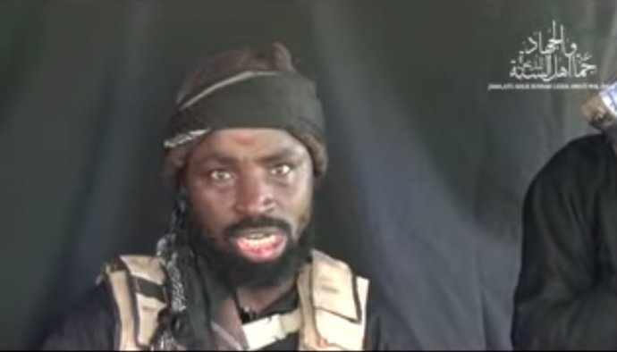 El supuesto líder de Boko Haram, Abubakar Shekau