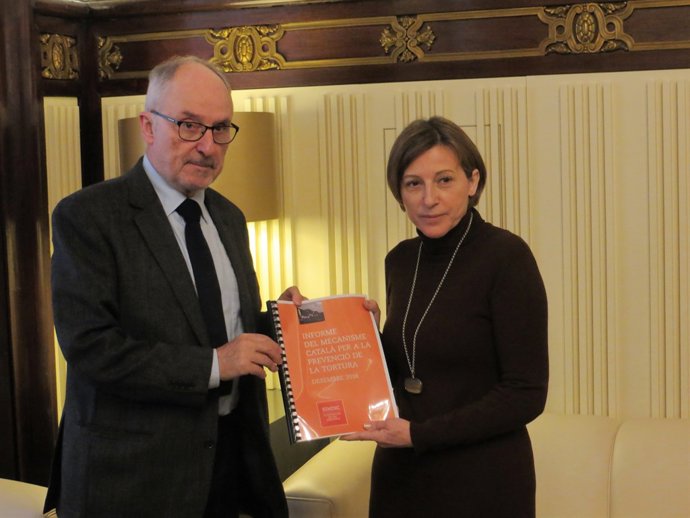 Rafael Ribó y Carme Forcadell