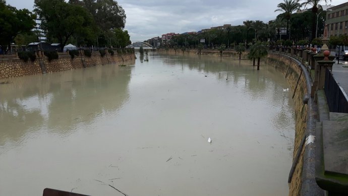 Rio Segura, inundaciones, lluvias, temporal, desbordamientos, riada, rambla