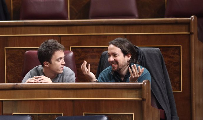 Íñigo Errejón y Pablo Iglesias