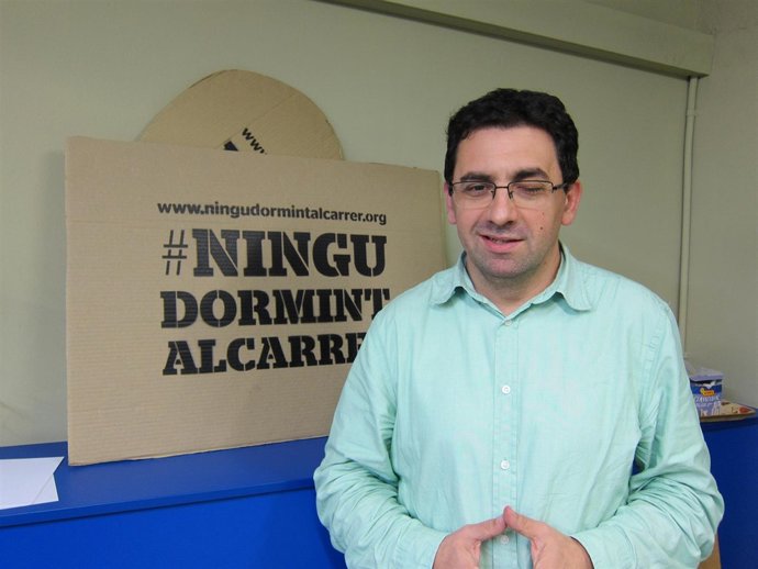 El director de la Fundació Arrels, Ferran Busquets