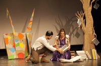 El Teatro Cánovas acoge 'La grulla de papel', un musical sobre lectura y reciclaje