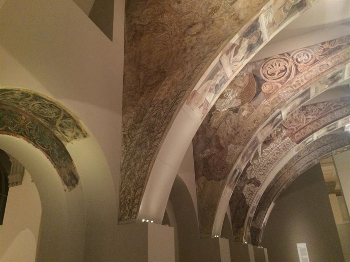 Pinturas murales del Monasterio de Sijena en el MNAC