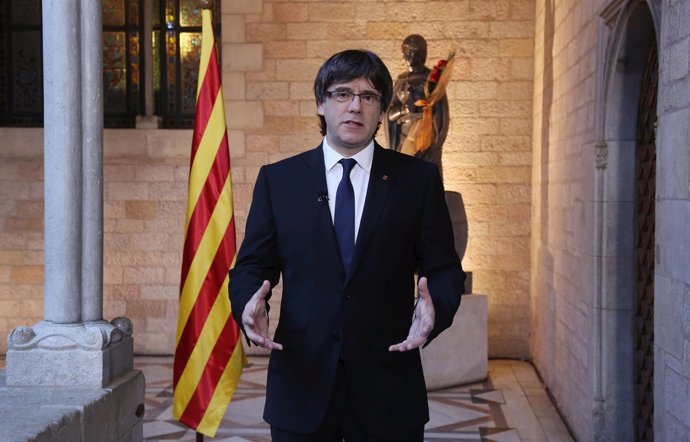 Mensaje de C.Puigdemont por Sant Jordi 2016 (Archivo)