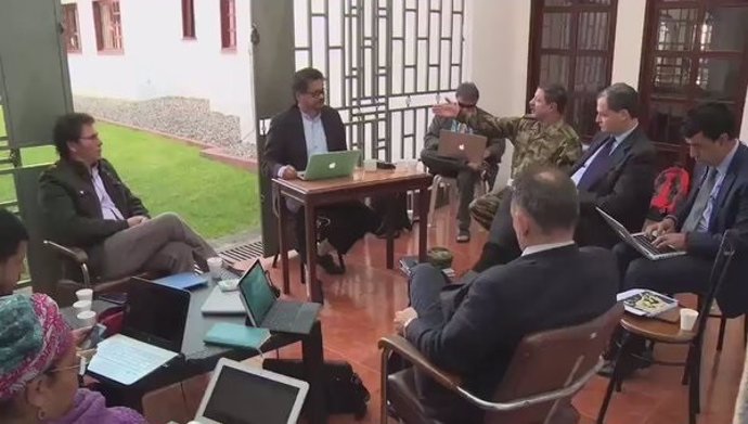 Reunión del Gobierno y las FARC