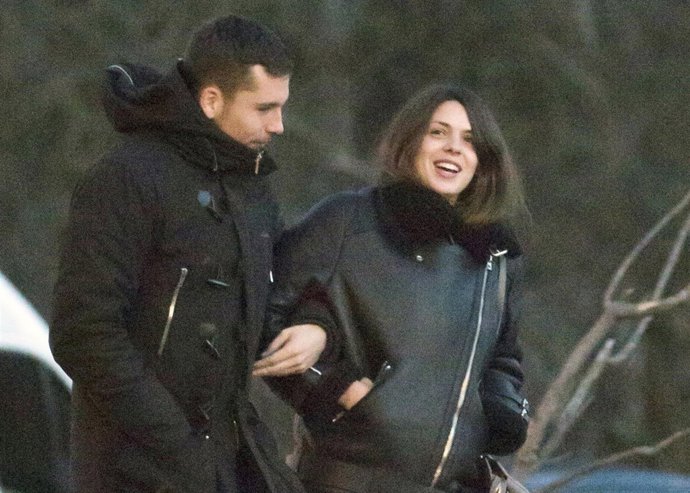 Laura Matamoros y su novio