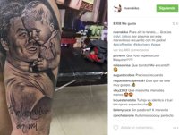 Kiko Rivera se tatúa a su padre en el brazo