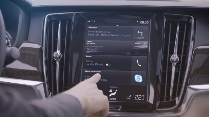 Skype for Business para Volvo Cars