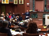Presidente murciano aplaude el "buen" trabajo de Ciudadanos para que Murcia pueda tener aprobados sus presupuestos 