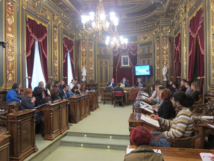 Ultimo pleno de 2017 en el Ayuntamiento de Bilbao